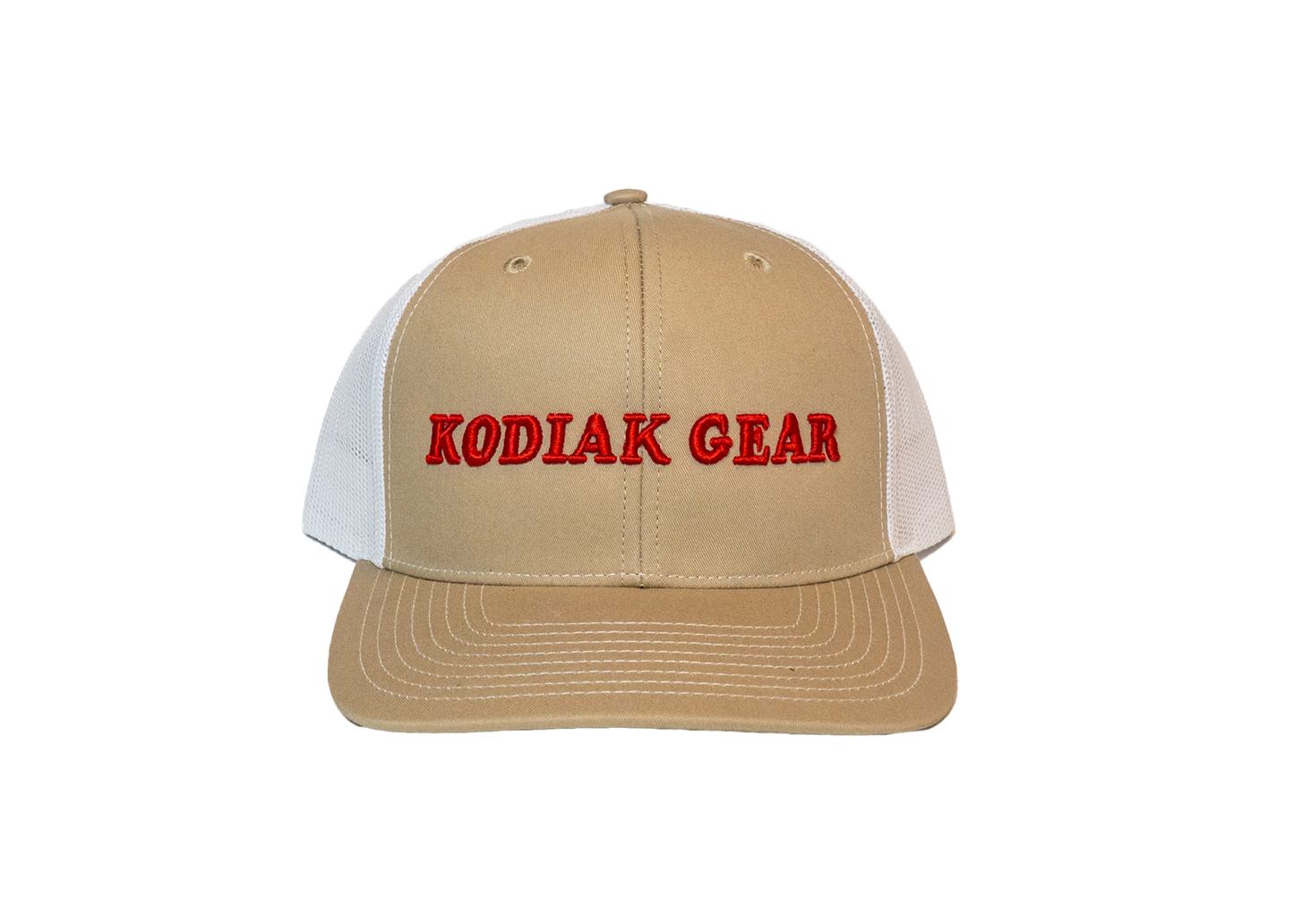 Logo Hat - Khaki/White