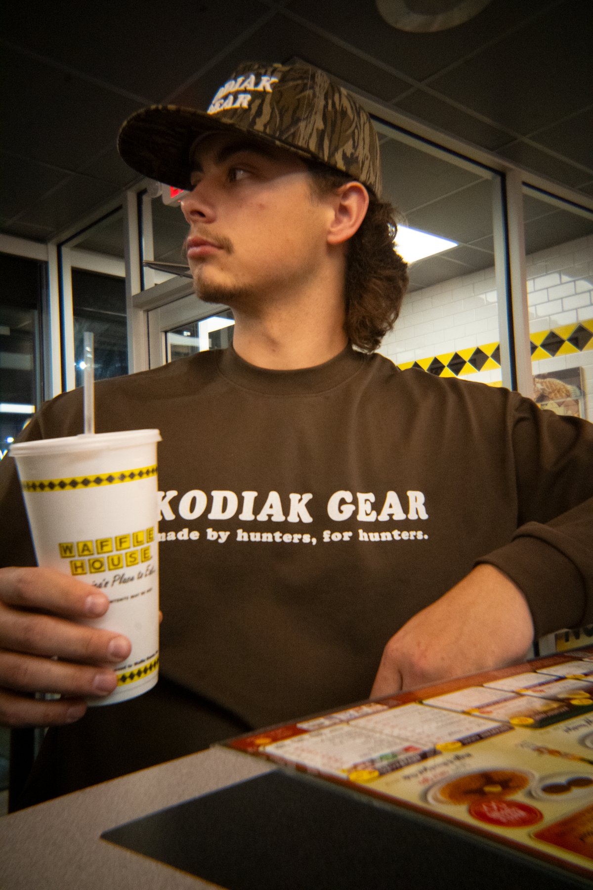 Tagline Long-Sleeve Crewneck Tee