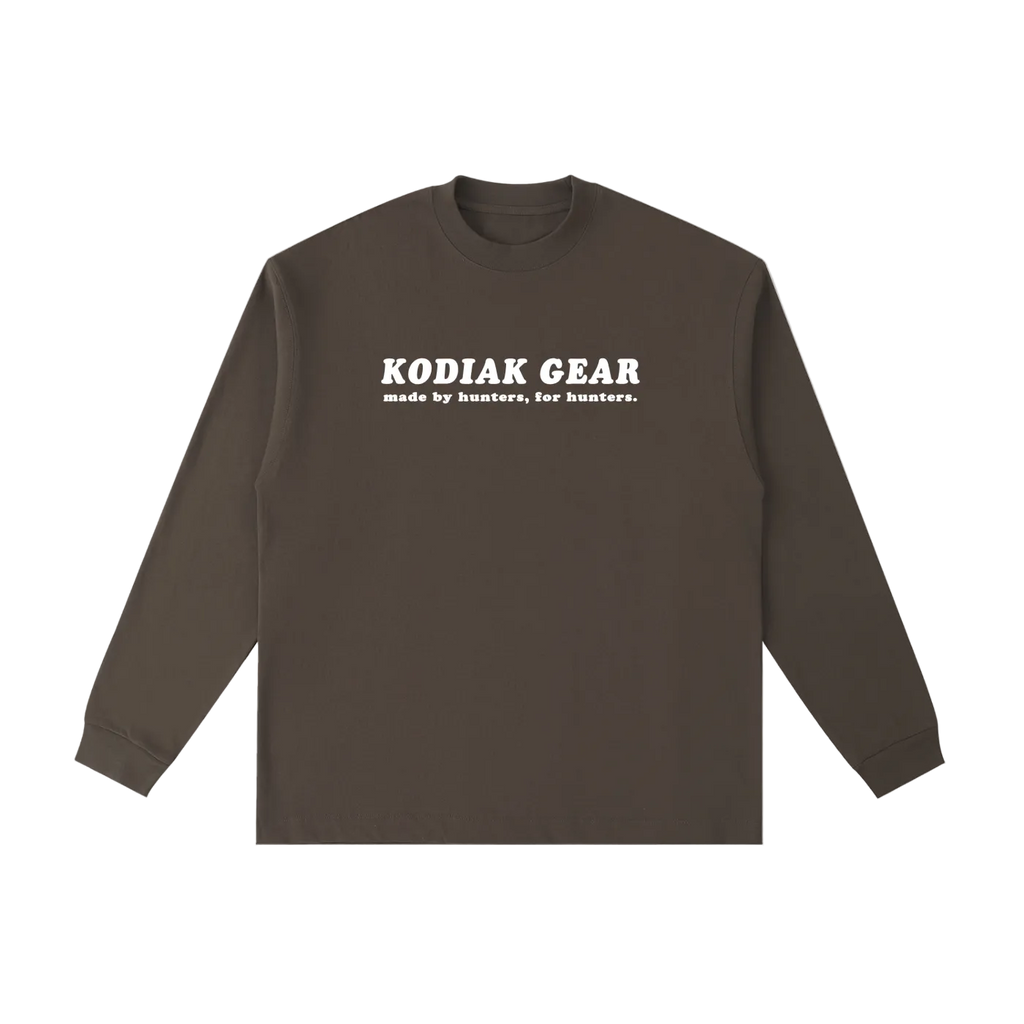 Tagline Long-Sleeve Crewneck Tee