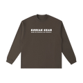 Tagline Long-Sleeve Crewneck Tee