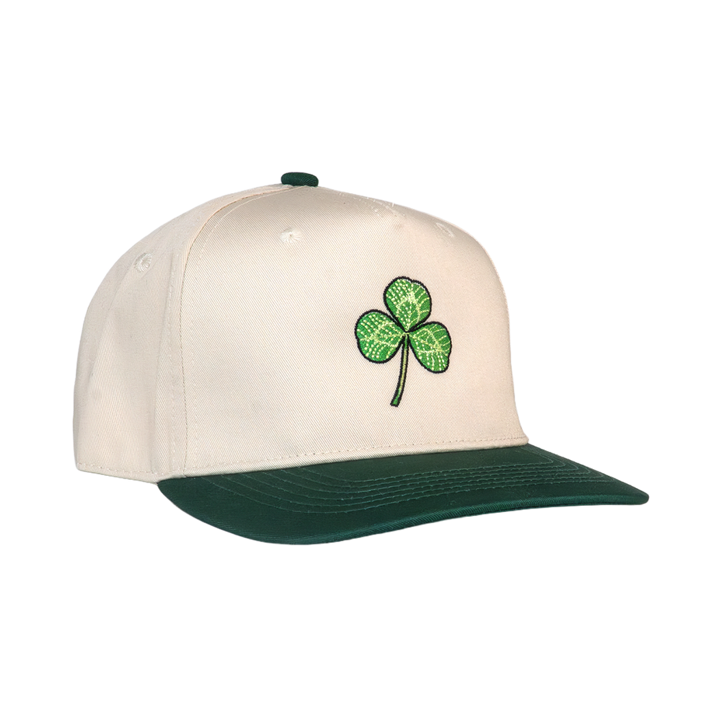 Clover Hat - Natural/Green