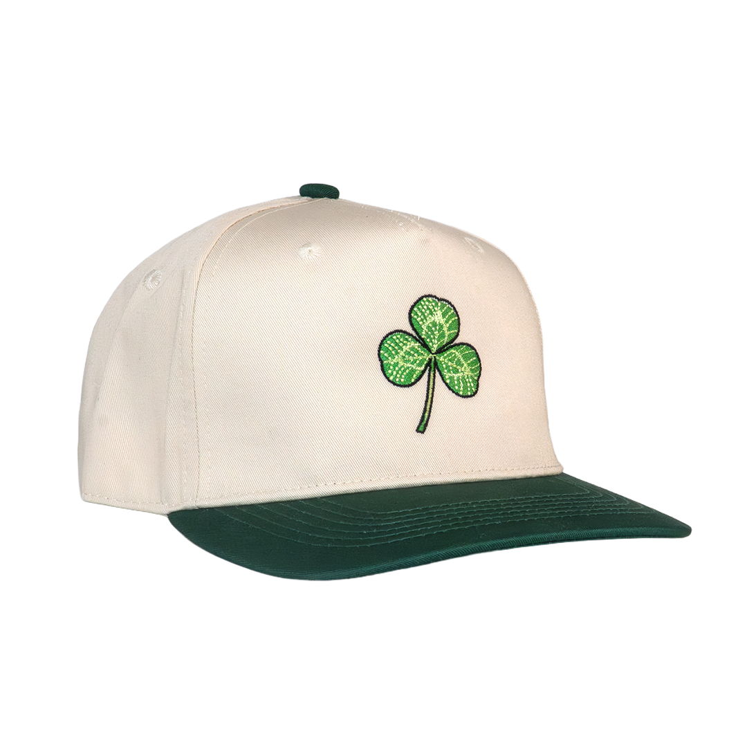Clover Hat - Natural/Green