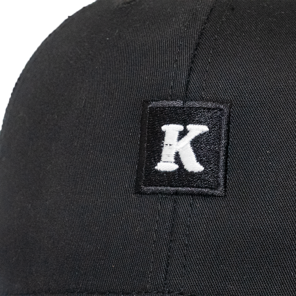 Embroidered K Vintage Patch Hat