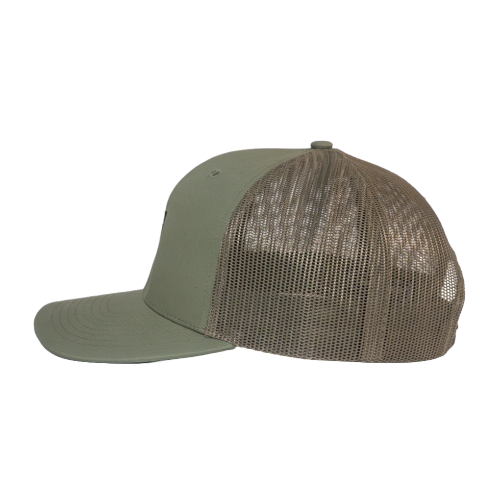 Embroidered K Vintage Patch Hat