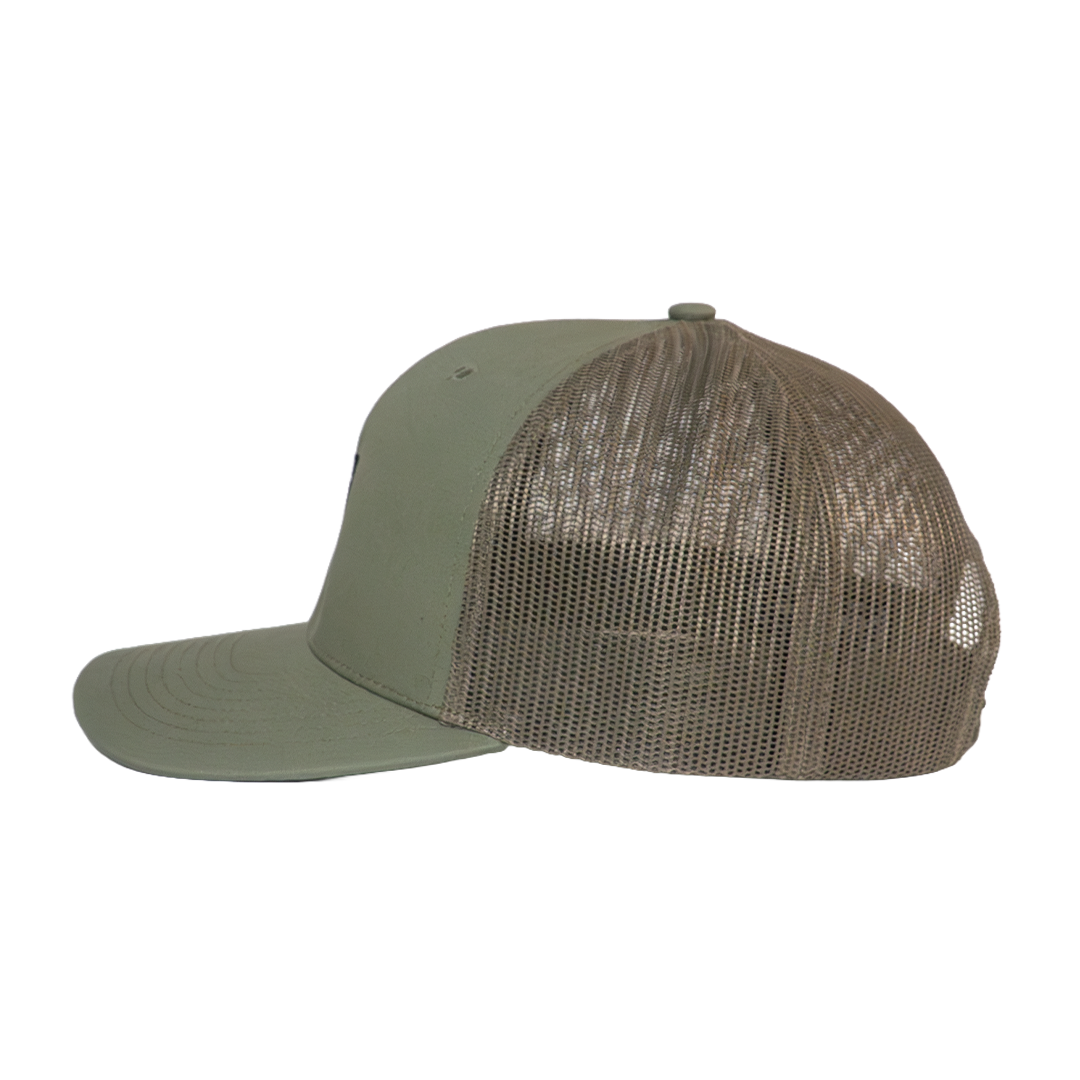 Embroidered K Vintage Patch Hat